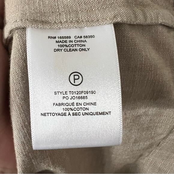 Joie Hazel Button Front Cotton Blouse - Picture 6 of 7